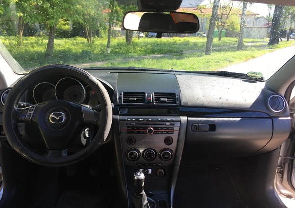 Mazda 3 cena 11000 przebieg: 186550, rok produkcji 2007 z Marki małe 254